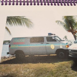 Real Miami CSI police van